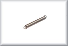 Bolt spring for couplings, length 2,0 mm, price per piece.