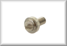 Screw for roof current collector, nickel-plated Price per item.