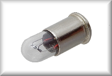 Plug bulb (white), suitable for 3004 till 3015, 3017 till 3019, the beginnings of 3021, 3023 till 3025, price per piece.